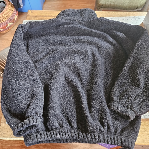 VintageNo Fear Jacket Men L BlackPullover Dangerous Sports Fleece Y2K Streetwear - Picture 7 of 7